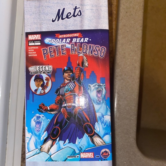 Mets Bobblehead 2021. Pete Alonso. Marvel - Picture 2 of 6